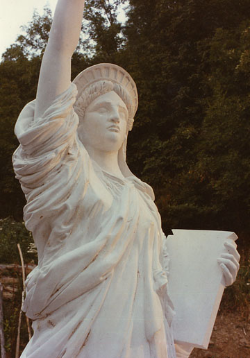Statue of Lberty (plaster)